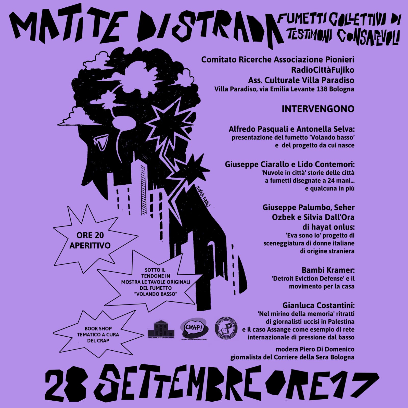 matite di strada Bologna 28.9.24